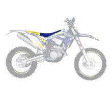 Чохол на сидіння blackbird / чохол на сидіння sherco se/sef '17-'23 (se/sfe all balls моделі '17-'23) dream 4 колір чорний синій жовтий