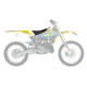 Чохол на сидіння blackbird / чохол на сидіння suzuki rm 125/250 '01-'23 dream 4 колір чорний жовтий білий