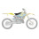 Чохол на сидіння blackbird / чохол на сидіння suzuki rm 125/250 