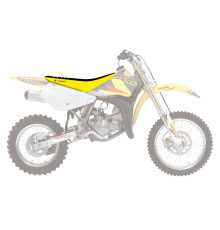 Чохол на сидіння blackbird / чохол для suzuki rm 85 '02-'23 подвійна ручка 3 кольори чорно-жовтий