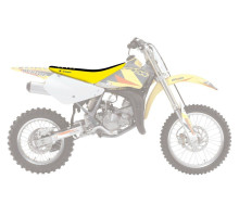 Чохол на сидіння blackbird / чохол для suzuki rm 85 '02-'23 подвійна ручка 3 кольори чорно-жовтий