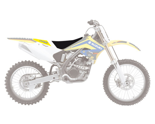 Чохол на сидіння blackbird / чохол на сидіння suzuki rmz 250 '04-'06 dream 4 колір чорний жовтий білий