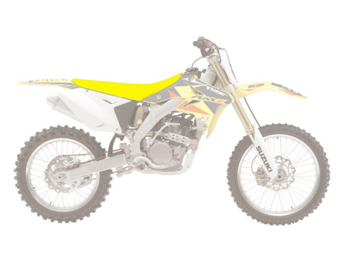 Чохол на сидіння blackbird / чохол на сидіння suzuki rmz 250 '07-'18 pyramid (pmd) жовтий