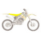 Чохол на сидіння blackbird / чохол на сидіння suzuki rmz 250 '07-'18 pyramid (pmd) жовтий