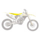 Чохол на сидіння blackbird / чохол для suzuki rmz 250 '10-'18 zebra колір чорний/жовтий