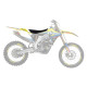 Чохол на сидіння blackbird / чохол на сидіння suzuki rmz 250 '19-'23, rmz450 '18-'23 dream 4 колір чорний жовтий білий