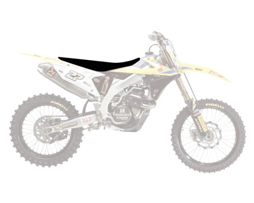 Чохол на сидіння blackbird / чохол на сидіння suzuki rmz 250 '19-'23, rmz450 '18-'23 pyramid (pmd) колір чорний