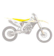 Чохол на сидіння blackbird / чохол на сидіння suzuki rmz 250 '19-'23, rmz450 '18-'23 піраміда (pmd) колір жовтий