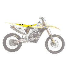 Чохол на сидіння blackbird / чохол на сидіння suzuki rmz 250 '19-'23, rmz450 '18-'23 tsc колір жовтий