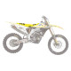 Чохол на сидіння blackbird / чохол на сидіння suzuki rmz 250 '19-'23, rmz450 '18-'23 tsc колір жовтий