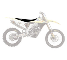 Чохол на сидіння blackbird / чохол на сидіння suzuki rmz 250 '19-'23, rmz450 '18-'23 зебра колір чорно-жовтий