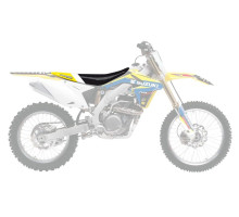 Чохол на сидіння blackbird / чохол на сидіння suzuki rmz 450 '08-'17 dream 4 колір чорний жовтий білий