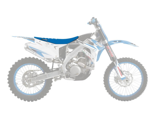 Чохол на сидіння blackbird tm mx/en 2t '15-'21 зебра синя / чохол tm mx/en 2t '15-'21 зебра синя