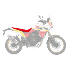 Чохол / накидка на сидіння blackbird YAMAHA tenete 700 '20-'23 червоно-чорний (цілісний чохол для ралі-рейдів)