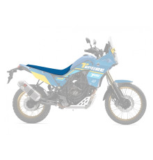 Чохол / накидка на сидіння blackbird YAMAHA tenete 700 '20-'23 колір синій чорний (цілісний чохол для ралі)