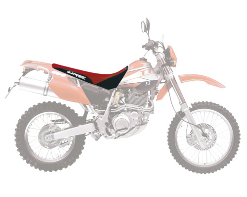 Чохол на сидіння blackbird YAMAHA ttr 600 '97-'05 традиційний логотип blackbird колір червоний чорний