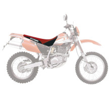 Чохол на сидіння blackbird YAMAHA ttr 600 '97-'05 традиційний логотип blackbird колір червоний чорний
