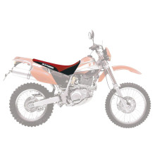 Чохол на сидіння blackbird YAMAHA ttr 600 '97-'05 традиційний логотип blackbird колір червоний чорний