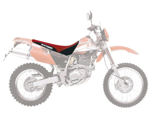 Чохол на сидіння blackbird YAMAHA ttr 600 '97-'05 традиційний логотип blackbird колір червоний чорний