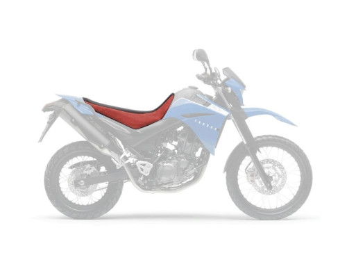 Чохол на сидіння blackbird YAMAHA xt 660 r/x '04-'19 (16) традиційний колір чорний червоний