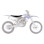 Чохол на сидіння blackbird / накидка на сидіння YAMAHA yz 250f 