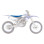 Чохол на сидіння blackbird / накидка на сидіння YAMAHA yz 250f 