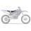 Чохол на сидіння blackbird YAMAHA yz 450f 