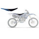 Blackbird чохол на сидіння / чохол на сидіння YAMAHA yz 250f '10-'13 tribal skull 2 колір чорний синій