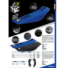Blackbird sale чохол/накидка на сидіння YAMAHA yz 250f '19-'23,wr 250f '20-'23, yz 450f '18-'22,wr 450f '19-'23 tsc колір синій