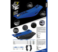 Blackbird sale чохол/накидка на сидіння YAMAHA yz 250f '19-'23,wr 250f '20-'23, yz 450f '18-'22,wr 450f '19-'23 tsc колір синій