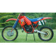 Tecnosel (blackbird) чохол / накидка на сидіння HONDA cr 125 '87-'88, cr 250 '87, replica team HONDA '87, синій, написи cr