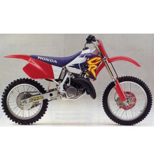 Tecnosel (blackbird) чохол / накидка на сидіння HONDA cr 125 '93-'97, cr 250 92-'96, репліка oem HONDA '95, колір синій, логотип HONDA