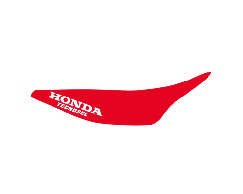 Tecnosel (blackbird) чохол / накидка на сидіння HONDA cr 125 '93-'97, cr 250 '92-'96, replica team HONDA '92, червоний, напис HONDA