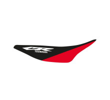 Tecnosel (blackbird) чохол / накидка на сидіння HONDA cr 125 '98-'99, cr 250 '97-'99, репліка oem HONDA '98, чорний / червоний, логотип tecnosel