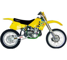 Tecnosel (blackbird) чохол на сидіння husaberg fe/fs '90-'99, replica team husaberg '90, чорний, логотип husaberg