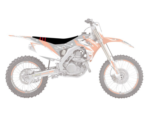 Сидіння blackbird в зборі HONDA crf 250r '14-'17, crf 450r '13-'16 високе (+15мм)