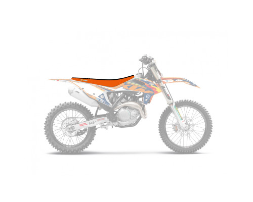 Сидіння blackbird в зборі ktm sx/sxf '19-'22, exc '20-'23 (sx/sxf all balls моделі '19-'22, exc/excf all balls моделі '20-'23) подвійна ручка 3 висота (+15мм)