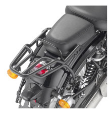 Kappa дуги захисту двигуна benelli imperiale 400 '20, чорні - вторинний ринок, незначні подряпини