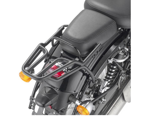 Kappa дуги захисту двигуна benelli imperiale 400 '20, чорні - вторинний ринок, незначні подряпини