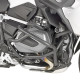 Кришка двигуна kappa gmole bmw r 1250gs/r/rs (19-21) чорна