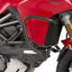 Кришка двигуна kappa gmole ducati multistrada 1200 (15-18), 1260 (18), 950 (17-18), 950s (19) чорна