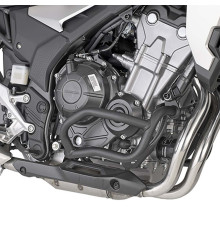 Захист двигуна kappa HONDA cb 500 f (19), cb 500 x (19) чорний