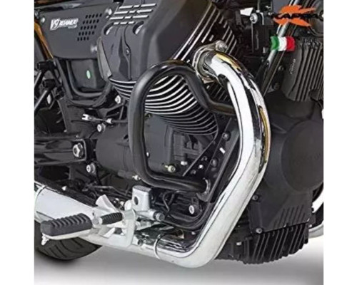 Kappa gmole moto guzzi v7 iii stone / special (17-19), v7 iii stone night pack (19), v9 roamer / v9 bobber (16-19) захист двигуна чорний