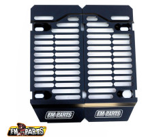 Fm-parts кришки радіатора (решітки) алюмінієві sherco '14-'24 колір чорний