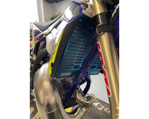 Fm-parts кришки радіатора (решітки) алюмінієві sherco '14-'24 сині