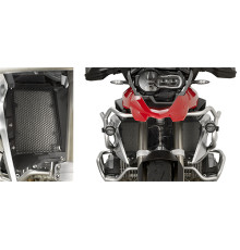 Кришка радіатора kappa bmw r 1200gs (13-16), r 1200gs adventure (14-16) чорна (пара)
