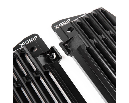 X-grip кришки радіатора (комплект) air force gasgas '21-'24, husqvarna '17-'24, ktm '17-'24 чорні (див. опис товару)