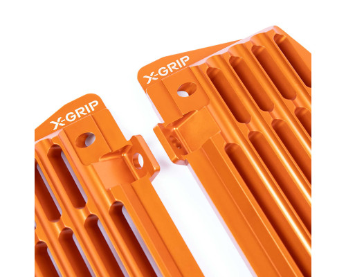 X-grip кришки радіатора (комплект) air force gasgas '21-'24, husqvarna '17-'24, ktm '17-'24 помаранчеві (див. опис товару)