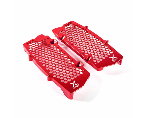 X-grip кришки радіатора (комплект) ktm exc,exc-f, husqvarna te/fe `20-, ktm sx/sx-f, husqvarna tc/fc `20-, gasgas ec/ec-f, mc/mc-f '21- червоний