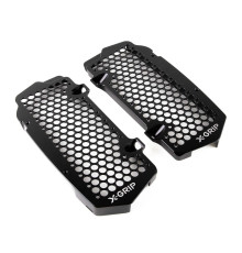X-grip кришки радіатора (комплект) ktm sxf/xcf/xc '23-, excf/xc-w/xcf-w '24-, husqvarna tc/fc/fx/tx '23-, gasgas ecf/mcf/exf '24-, колір чорний (див. опис товару)